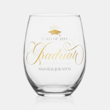 Graduação do Nome do Formando de Script Dourado