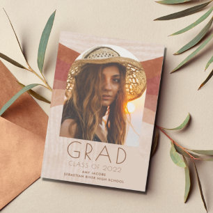 Graduação do Segundo grau Boho Arch Photo Girl