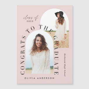 Graduação geométrica multiarco fotográfico moderna