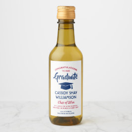 Graduação Gradua Mini Vermelho e Branco Moderno