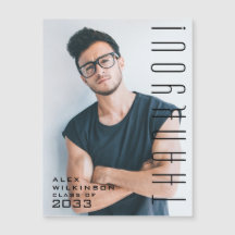 Graduação Minimalista Da Tipografia Moderna Obriga