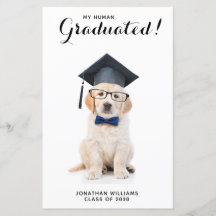 Graduação Personalizada de Formando de Cachorro Pu