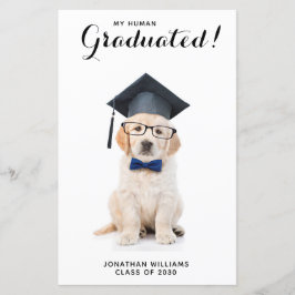 Graduação Personalizada de Formando de Cachorro Pu