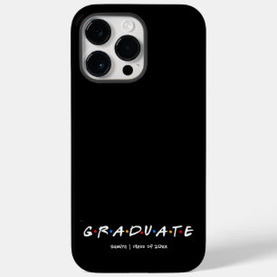 Graduação Personalizada Simples Preto e Branco