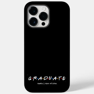 Graduação Personalizada Simples Preto e Branco