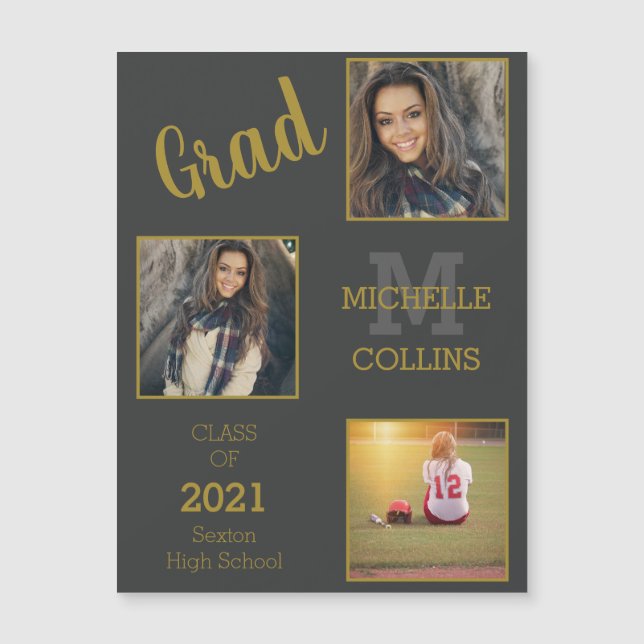 Graduação Simples de Três Quadros (Frente)