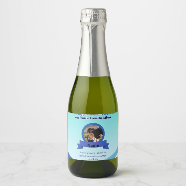 Graduation Bottle Labels | Class of 2026 (Frente)