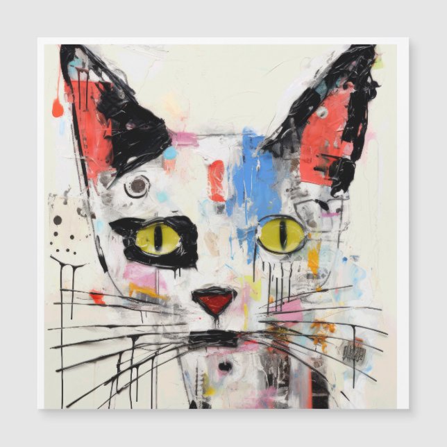 Graffiti Cat Urban Cool Feline (Frente)