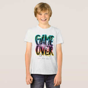 Graffiti de joystick de game over gamer