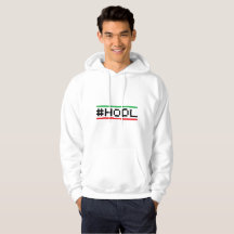 Gráfico 8-bit #HODL | Moletom
