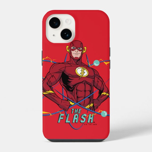 Gráfico Atômico Flash de Cartoon (Verso)