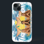 Gráfico azul da palmeira do grupo<br><div class="desc">Verifique para fora este design do oficial H2O! Personalize sua própria mercadoria de H2O em Zazzle.com! Clique o botão da personalização para introduzir seu próprio nome ou texto para fazer um produto original. Tente adicionar o texto usando várias pias batismais & veja uma estréia de seu design!</div>