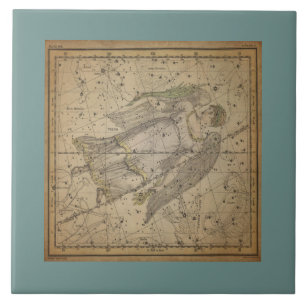 Gráfico da Estrela Antiga de Virgem a Lua