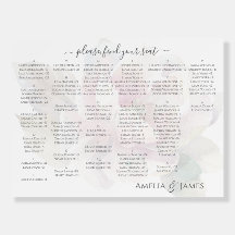 Gráfico De Assentos De Casamentos Florais De Peony