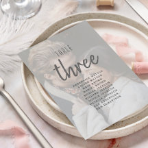 Gráfico de Assentos de Foto de Casamento Moderna 