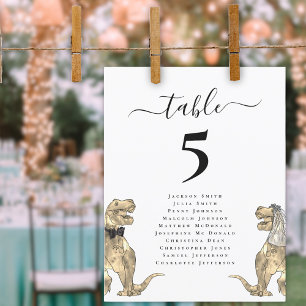 Gráfico de Assentos de Mesa de Casamento Temático 