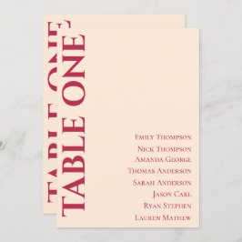 Gráfico de Assentos de Mesa Elegante Contemporâneo