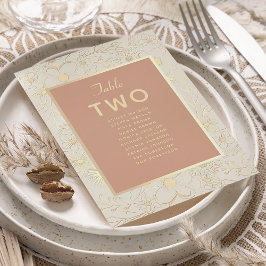 Gráfico de Casamento Terracotta