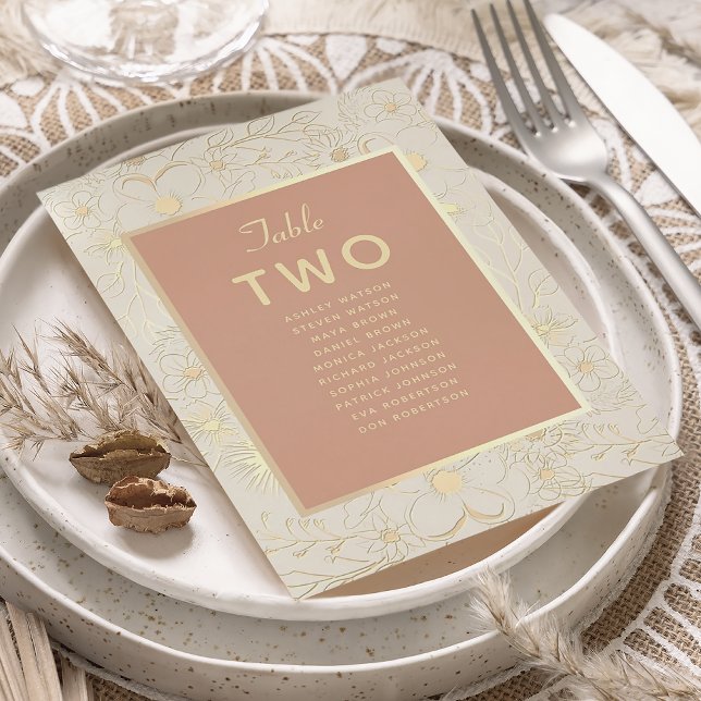 Gráfico de Casamento Terracotta (Criador carregado)