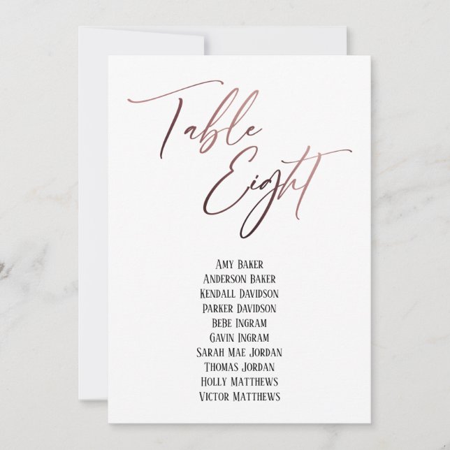 Gráfico de Oito Assentos da Mesa de Escrita Manual (Frente)