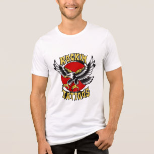Gráfico de Tatuagem Águia Tradicional "Rockin Tatt