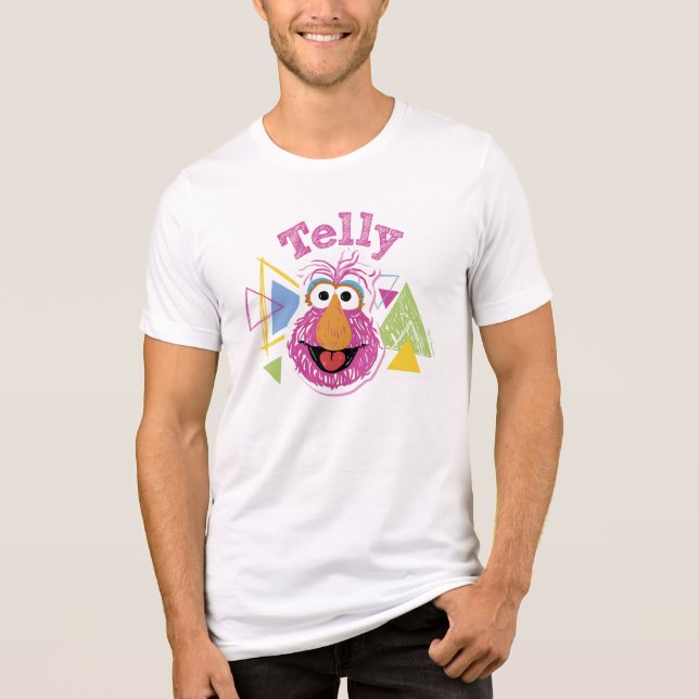 Gráfico Divertido do Telly Monster (Frente)