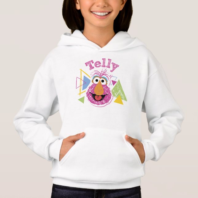 Gráfico Divertido do Telly Monster (Frente)