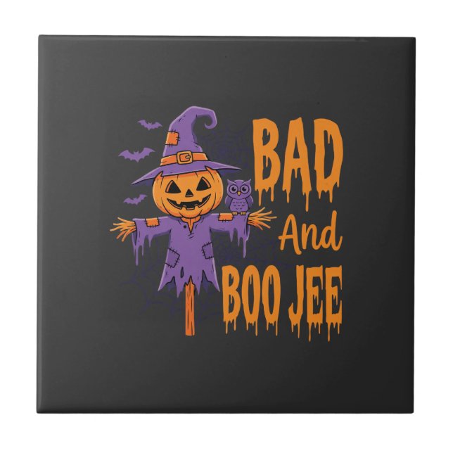 Gráfico Espantalho Halloween Bad And Boo Jee (Frente)