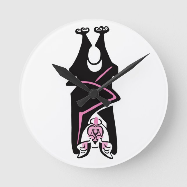 Gráfico original - BAT Crazy - relógio redondo (Frente)