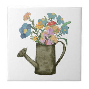 Gráfico único de jardinagem Fresco floral