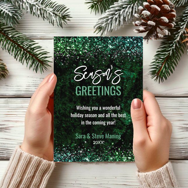 Gráfico vermelho mármore verde Natal Ano Novo (Criador carregado)