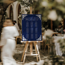 Gráficos de Assentos de Casamento com Renda Naval 