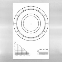 Gráficos de Astrologia: Roda Zodiac do Vazio