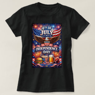 Gráficos de Camiseta ZOYNK 4 de Julho 0045408i