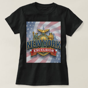 Gráficos de Camiseta ZOYNK Nova York Excelsior 004