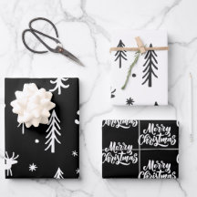 Gráficos de Natal Bonitos Padrão Simples