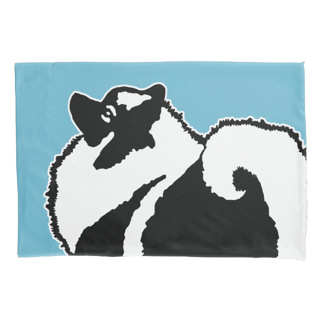 Gráficos Keeshond - Arte de Cachorro Original (Frente)