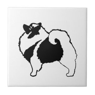 Gráficos Keeshond - Arte de Cachorro Original