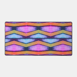 Gráficos laranja, rosa, roxo e azuis