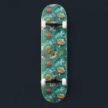 Grafite com elementos brilhantes skate<br><div class="desc">Torne este Grafite Capções personalizadas do skate suas próprias,  adicionando seu texto. Ideal para qualquer Ocasião,  tal presente de aniversário ou de graduação também!</div>