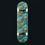Grafite com elementos brilhantes skate<br><div class="desc">Torne este Grafite Capções personalizadas do skate suas próprias, adicionando seu texto. Ideal para qualquer Ocasião, tal presente de aniversário ou de graduação também!</div>