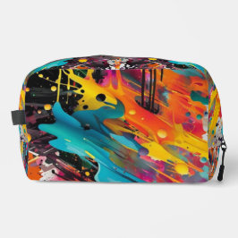 Grafite de abertura do caos vívido