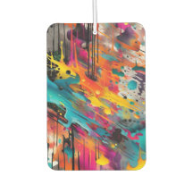 Grafite de abertura do caos vívido