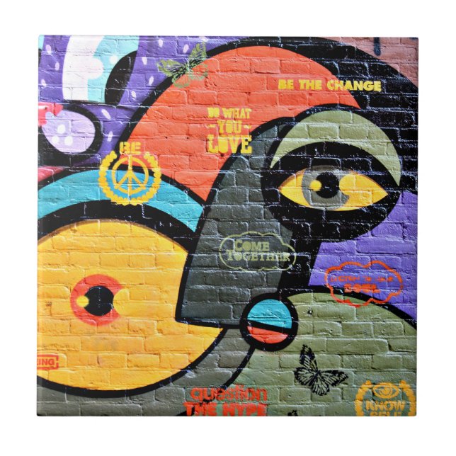 Grafite de Amesterdã, colorido e legal, (Frente)