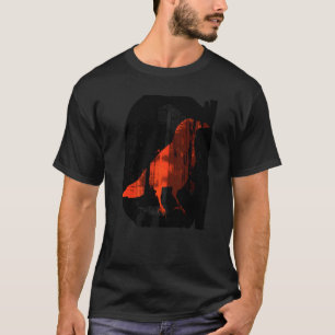 Grafite de Arte Pintura de Camisetas Longas e Artí