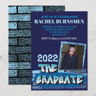 GRAFITE DE CONVITE DA Festa de formatura