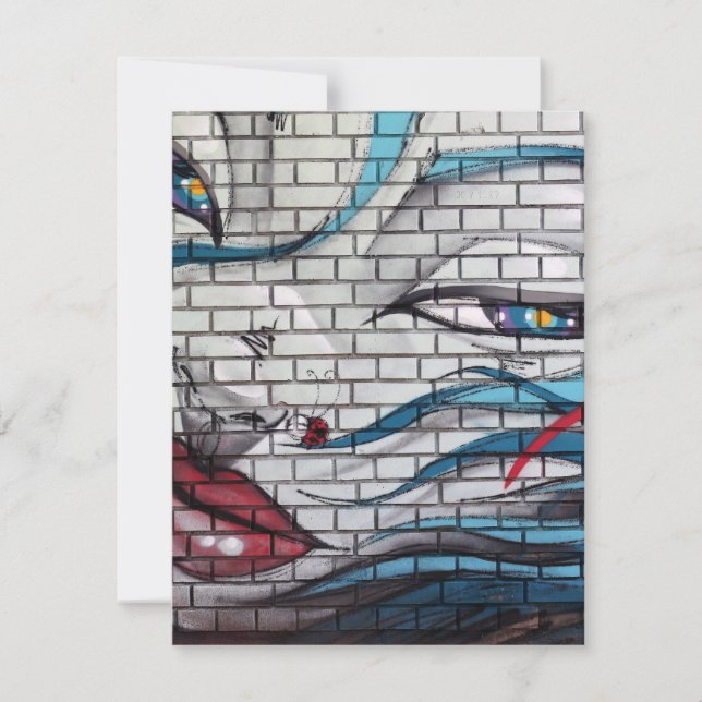 Grafite de Garota Asiática (Frente)