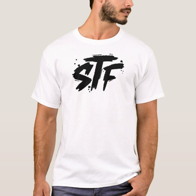 Grafite - Estilo de Letra Preta - Camisa STF (Frente)