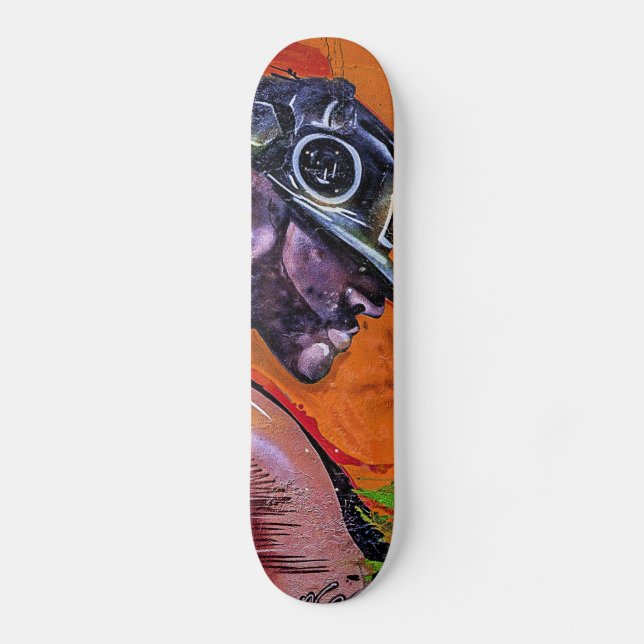 Grafite Estilo Skateboard Cara (Frente)