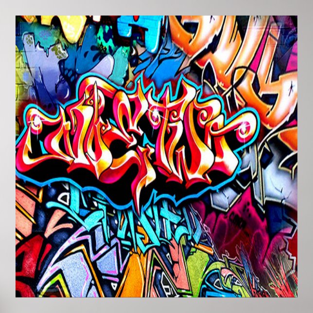 grafite legal arte home decor poster (Frente)